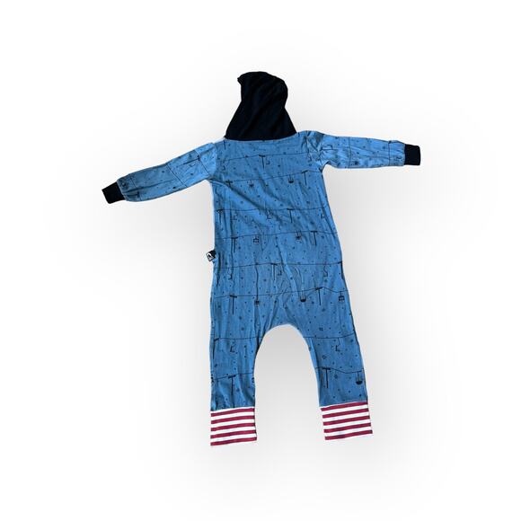 Rags Ski USA Hoodie Romper - Picture 2 of 5